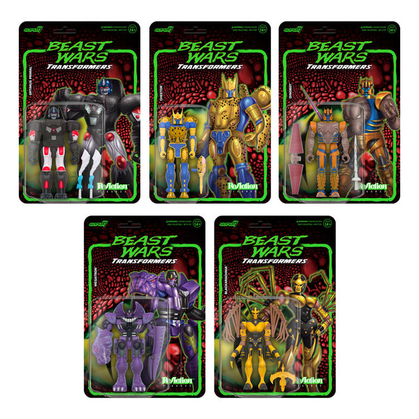 Figura Coleccionable Transformers Beast Wars Cheetor Super 7