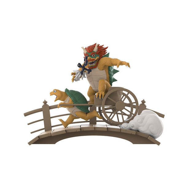 Figura Arttoy Ukiyo-E Rickshaw Kart: Turtle DaimaoÂ â€“ Edicion Limitada