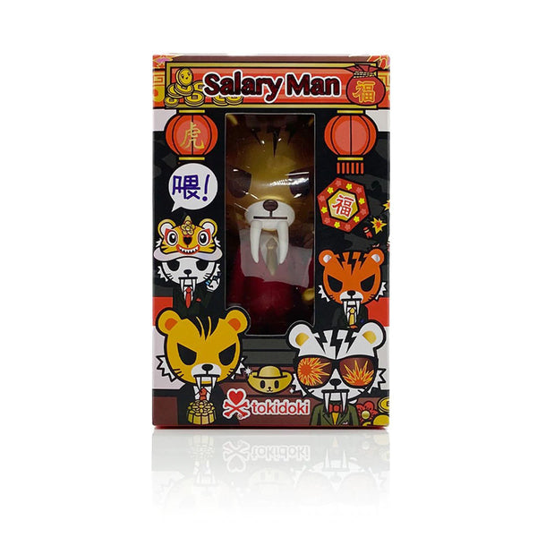 Figura Arttoy : Salary Man–Año Del Tigre (Edicion Limitada ) De Tokidoki