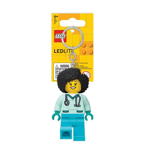 Llavero Con Luz  De Doctora Flieber Lego®