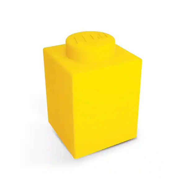 Lampara De Silicon Con Forma De  Bloque Lego® Amarillo