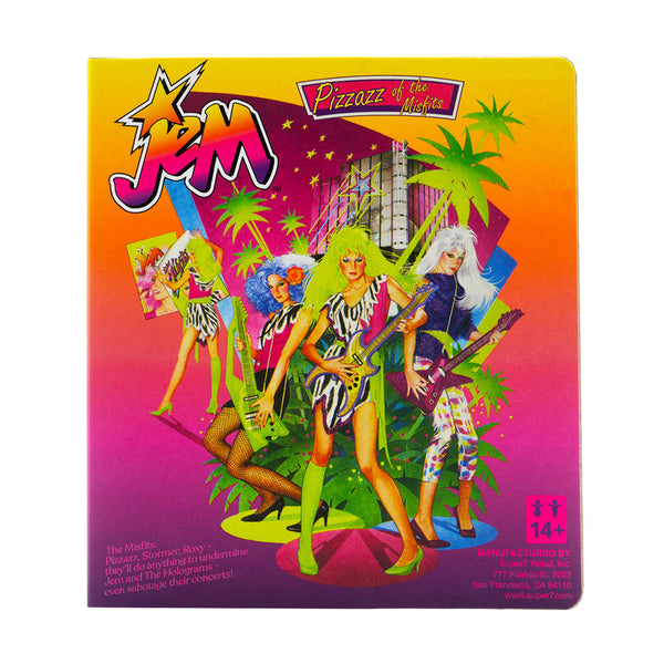 Figura Coleccionable Jem W2 Neon de Jem and the Holograms Super 7