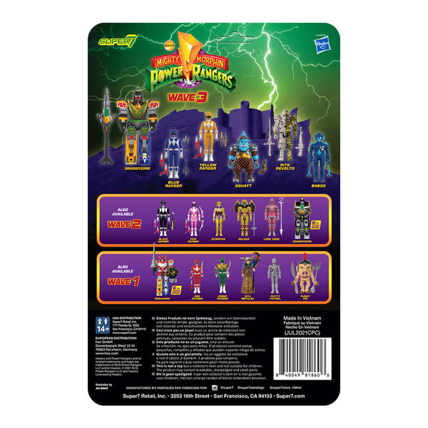 Figura Coleccionable Mighty Morphin Power Rangers Dragonzord W4 Super 7