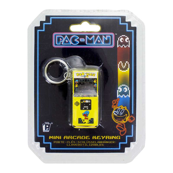 Llavero en Forma de Arcade de Pac-Man