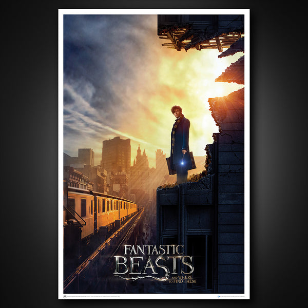 Poster Decorativo De Animales Fantasticos: Newt Scamander