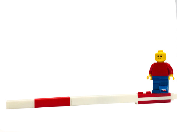 Pluma De Gel Con Mini Figura Lego (Roja)